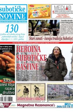 Nove Subotičke novine - broj 342, 20. okt 2023.