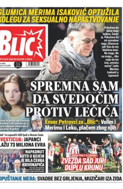 Blic - broj 8661, 9. apr 2021.