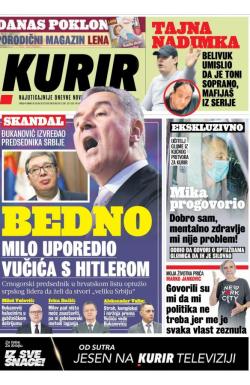 Kurir - broj 2721, 12. sep 2021.