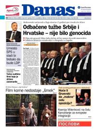Danas - broj 6337, 4. feb 2015.