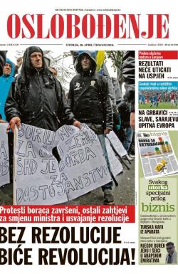 Oslobođenje - broj 24.938, 26. apr 2016.