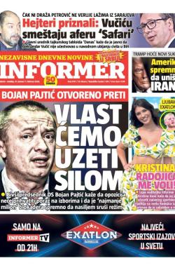 Informer - broj 4197, 31. jan 2026.