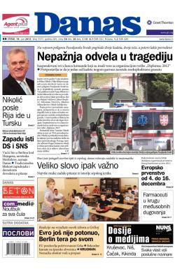 Danas - broj 5377, 19. jun 2012.