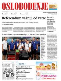 Oslobođenje - broj 25410, 22. avg 2017.