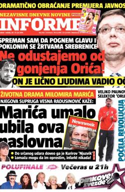 Informer - broj 952, 20. jun 2015.