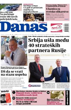 Danas - broj 5717-5718, 25. maj 2013.