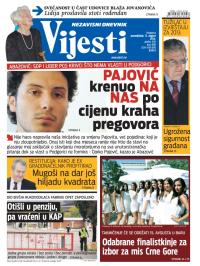 Vijesti - broj 5881, 11. avg 2014.