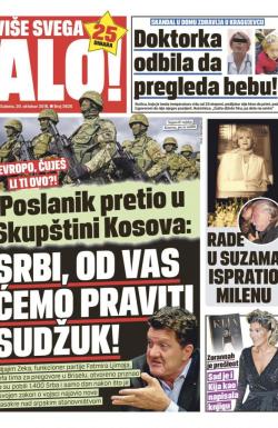 Alo - broj 3826, 20. okt 2018.