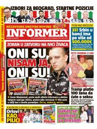 Informer - broj 1742, 15. jan 2018.