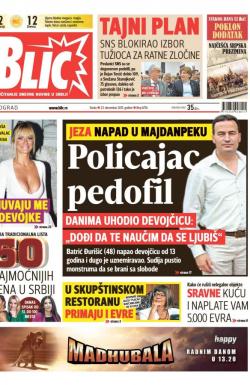 Blic - broj 6776, 23. dec 2015.