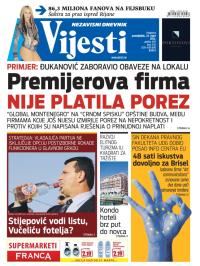 Vijesti - broj 5742, 24. mar 2014.