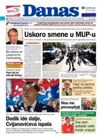 Danas - broj 6224, 14. okt 2014.