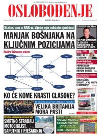 Oslobođenje - broj 24.316, 13. avg 2014.