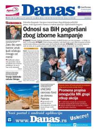 Danas - broj 6757, 30. mar 2016.