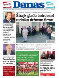 Danas - broj 7659, 18. sep 2018.