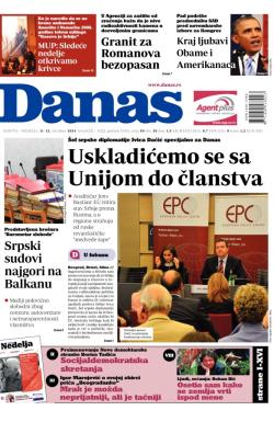 Danas - broj 6221-6222, 11. okt 2014.