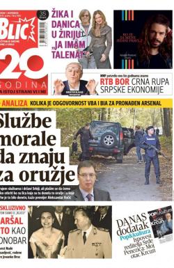 Blic - broj 7084, 1. nov 2016.