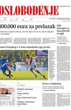 Oslobođenje - broj 26188, 24. okt 2019.