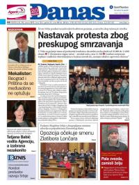 Danas - broj 7063, 30. jan 2017.