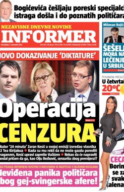 Informer - broj 763, 3. nov 2014.