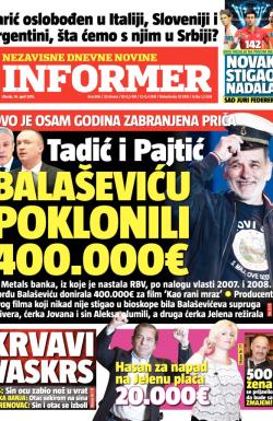 Informer - broj 896, 14. apr 2015.