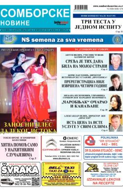Somborske novine - broj 3098, 8. nov 2013.