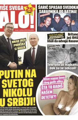 Alo - broj 3809, 3. okt 2018.