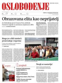 Oslobođenje - broj 25462, 14. okt 2017.