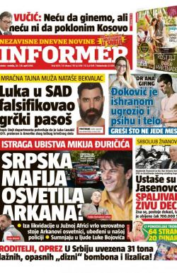 Informer - broj 1829, 28. apr 2018.
