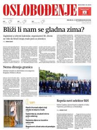 Oslobođenje - broj 25778, 2. sep 2018.