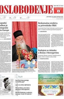 Oslobođenje - broj 26672, 29. apr 2021.
