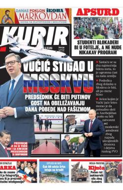 Kurir - broj 4018, 8. maj 2025.