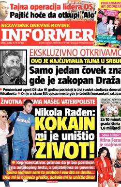 Informer - broj 922, 16. maj 2015.