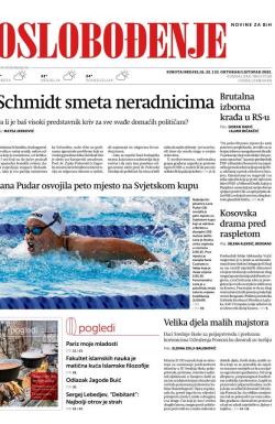 Oslobođenje - broj 27128, 22. okt 2022.
