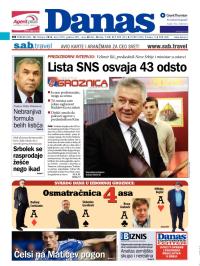 Danas - broj 5978, 10. feb 2014.