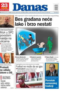 Danas - broj 8323, 13. jul 2020.