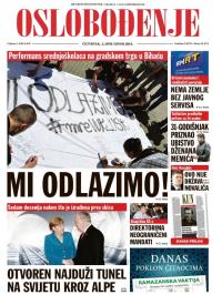 Oslobođenje - broj 24.975, 2. jun 2016.