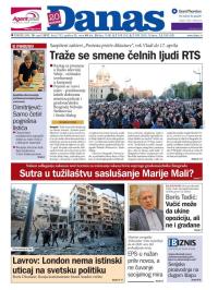 Danas - broj 7133, 10. apr 2017.