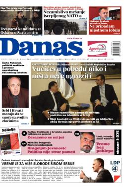 Danas - broj 5997-5998, 1. mar 2014.