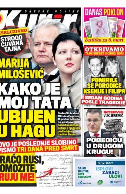 Kurir - broj 1109, 8. mar 2017.