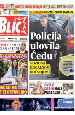 Blic - broj 6771, 18. dec 2015.