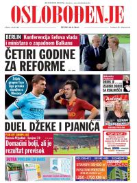Oslobođenje - broj 24.332, 29. avg 2014.