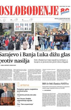 Oslobođenje - broj 27244, 10. mar 2023.