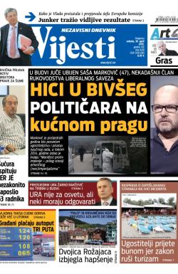 Vijesti - broj 6128, 18. apr 2015.