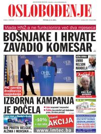 Oslobođenje - broj 24.066, 6. dec 2013.