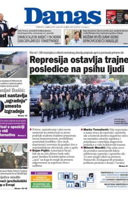 Danas - broj 9957, 7. jul 2025.
