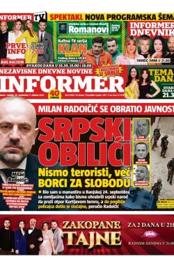 Informer - broj 3486, 30. sep 2023.