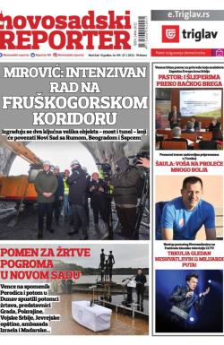 Novosadski reporter - broj 415, 27. jan 2023.