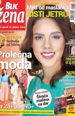Blic Žena - broj 752, 13. apr 2019.