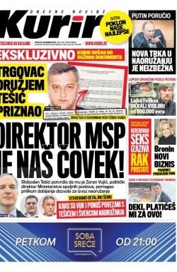 Kurir - broj 2109, 20. dec 2019.